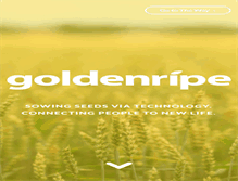 Tablet Screenshot of goldenripe.org